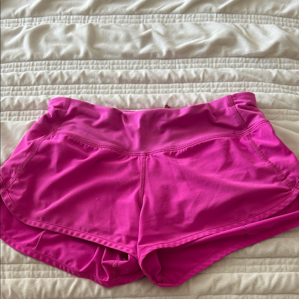 Lululemon Women's Pink Athletic Shorts